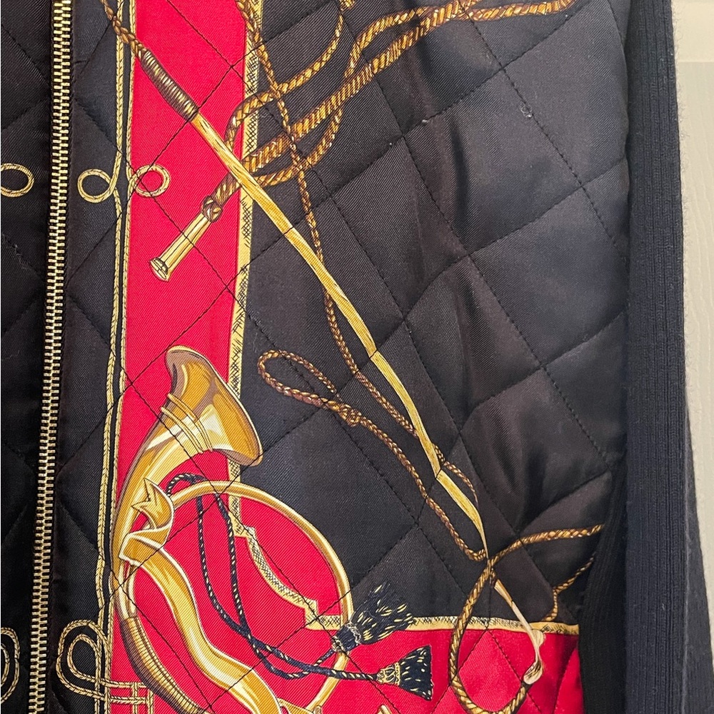 LAUREN Ralph Lauren EQUESTRIAN Silk/Wool CARDIGAN Sweater Jacket sz: 1X Women’s - Picture 4 of 8